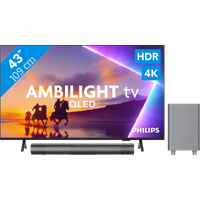 Koop Philips Ambilight 43'' PUS8500 QLED 4K (2025) + Philips TAB6100 - 6151127797756