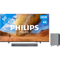 Koop Philips 50" PUS7800 QLED 4K (2025) + Philips TAB6100 - 6151127833867