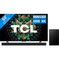 Koop TCL 50" QD Mini-led C61K (2025) + TCL Q65H - 6151125149144