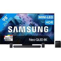 Koop Samsung 98" Neo QLED QN990F 8K (2025) + Samsung HW-Q930F Zwart - 6151126835862