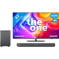 Koop Philips Ambilight 43'' PUS9000 QLED 4K (2025) + Philips TAB5309 - 6151127539509