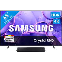 Koop Samsung 65" Crystal UHD U8070F (2025) + Samsung HW-S60D Zwart (2024) - 6151128023007