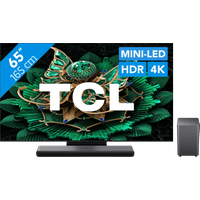 Koop TCL 65" QD Mini-led C71K 4K (2025) + TCL S55H 2.1 Soundbar - 6151129092040