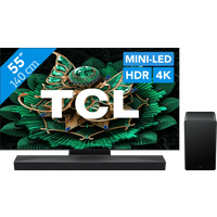 Koop TCL 55" QD Mini-led C71K 4K (2025) + TCL Q65H - 6151129111161