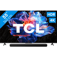 Koop TCL 55" Led P61K 4K (2025) + TCL S45H 2.0 Soundbar - 6151123260292