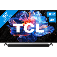 Koop TCL 50" Led P61K 4K (2025) + TCL S45H 2.0 Soundbar - 6151123261275