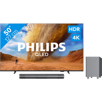 Koop Philips 50" PUS7800 QLED 4K (2025) + Philips TAB6100 - 6151127833867