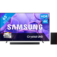 Koop Samsung 65" Crystal UHD U8070F (2025) + Samsung HW-B66CF Zwart - 6151128025087