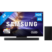 Koop Samsung 48" OLED S90F (2025) + Samsung HW-B66CF Zwart - 6151128375311