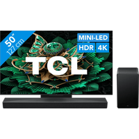 Koop TCL 50" QD Mini-led C71K 4K (2025) + TCL Q65H - 6151129734711