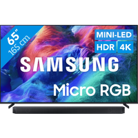 Koop Samsung Micro RGB 65" R85H (2026) + Samsung HW-Q600H (2026) - 6151143088012
