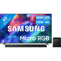Koop Samsung Micro RGB 65" R85H (2026) + Samsung HW-QS700F (2025) - 6151143067048