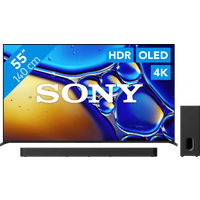 Koop Sony Bravia 8 II 55" QD-OLED (2025) + Sony Bravia Theatre Bar 7 Zwart - 6151146369378