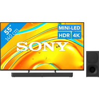 Koop Sony Bravia 5 55" XR Mini-led (2025) + Sony HT-S400 - 6151123354366