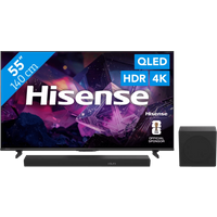 Koop Hisense QLED 55" E79S PRO (2026) + Hisense HS3100 - 6156414149157