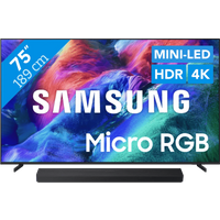 Koop Samsung Micro RGB 75" R85H (2026) + Samsung HW-QS90H (2026) - 6151143161166
