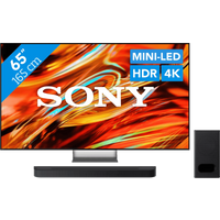 Koop Sony Bravia 7 II True RGB 65" (2026) + Sony Bravia Theatre Bar 6 Zwart - 6156413666686
