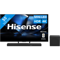 Koop Hisense ULED 55" U79SE (2026) + Hisense HS3100 - 6156414154106