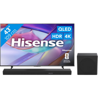 Koop Hisense QLED 43" E79S (2026) + Hisense HS3100 - 6156414140109