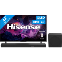 Koop Hisense QLED 43" E79S PRO (2026) + Hisense HS3100 - 6156414147184