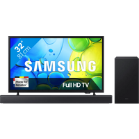 Koop Samsung 32" Full HD F6000F (2025) + Samsung HW-B450F Zwart - 6151126054003